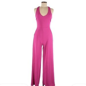 Pink Sleeveless Jumpsuit